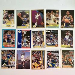 LOT of 15 Different HOF Tim Hardaway/Golden State Warriors Cards/Lot #913🏀⭐ - Image 1