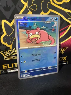 Pokemon - Slowpoke 018/131 - Master Ball Reverse Holo Prismatic Evolutions - Image 1