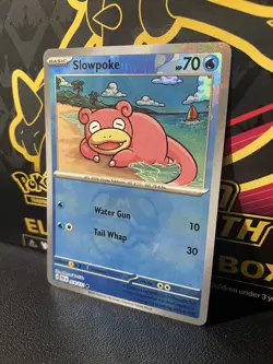 Pokemon - Slowpoke 018/131 - Master Ball Reverse Holo Prismatic Evolutions - Image 2