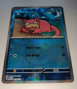 Pokemon TCG Slowpoke Master Ball Reverse Holo 018/131 Prismatic Evolutions - Image 5