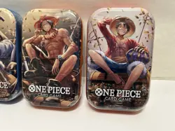 One Piece Tin Pack Set Vol 2 Set of 3 | TS-02 OP-13 | Factory Sealed | Bandai - Image 4