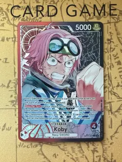 Koby Alt Art Leader - A Fist Of Divine Speed #OP11-001 L One Piece TCG - Image 1
