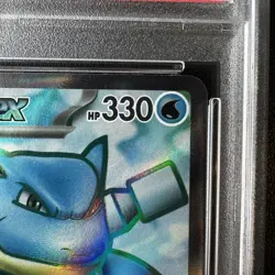 PSA 10 Blastoise ex SR 186/165 Pokemon 151 SV2a 2023 Japanese Pokemon Card - Image 5