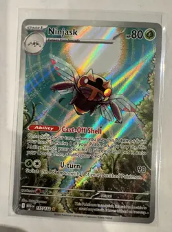 Ninjask Illustration Rare ME01: Mega Evolution 137/132 NM Pokemon TCG - Image 1
