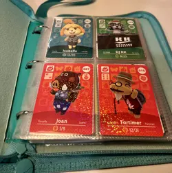 Animal Crossing Amiibo 97 Card Lot From Series 1-5 With Collector’s Binder SP 💎 - Image 1