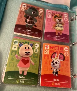 Animal Crossing Amiibo 97 Card Lot From Series 1-5 With Collector’s Binder SP 💎 - Image 4