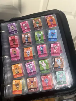MINI Amibo Animal Crossing Card Lot! 70 Total Cards With Binder! - Image 2