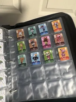MINI Amibo Animal Crossing Card Lot! 70 Total Cards With Binder! - Image 5