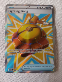 Pokemon TCG Fighting Gong 168/132 2025 Mega Evolution Ultra Rare Card - NM - Image 1