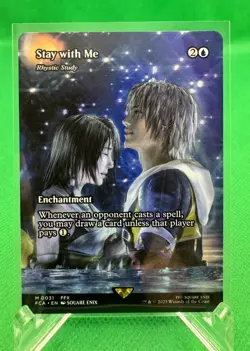 Stay with Me - Rhystic Study (Showcase) Final Fantasy: Through the Ages Regular - Image 1