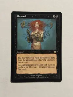 Unmask Mercadian Masques MTG Lightly Played - Image 1