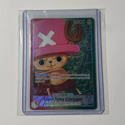Tony Tony Chopper OP08-001 (Leader) Two Legends ONE PIECE TCG NM English - Image 1