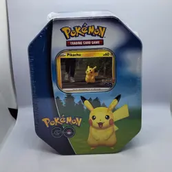 Pokemon GO Pikachu Tin Brand New & Sealed - Ships Fast - Image 1