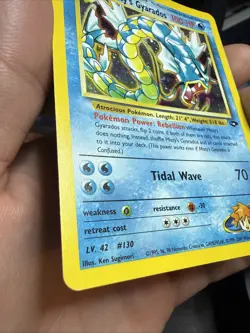 Pokemon TCG Misty's Gyarados Holo Rare Gym Challenge 13/132 Unlimited Edition - Image 3
