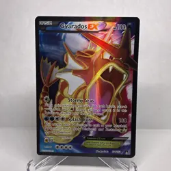 Pokemon Gyarados EX Full Art Holo Rare Card 114/122 Breakpoint - Image 1