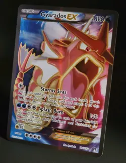 Pokemon Shiny Gyarados EX Full Art Holo Rare Card 114/122 Breakpoint NM-MINT - Image 3