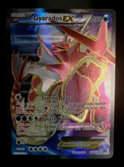 Pokemon Shiny Gyarados EX Full Art Holo Rare Card 114/122 Breakpoint NM-MINT - Image 5