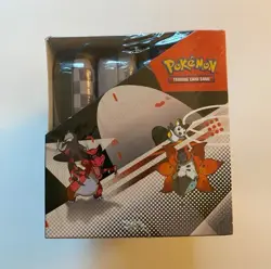 8 x Black Bolt & White Flare Pokemon TCG Unova Mini Tins Art Set in Display Case - Image 3