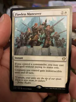 1x Flawless Maneuver - NM/M Commander 2020 C20 MTG Magic - Image 1