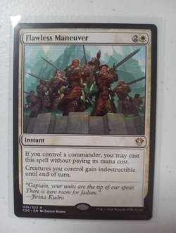 1x Flawless Maneuver - NM/M Commander 2020 C20 MTG Magic - Image 1