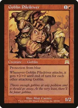 Goblin Piledriver Onslaught HP MTG - Image 1