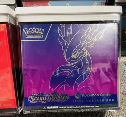 Pokemon Center Exclusive Scarlet and Violet Base ETB Set of 2 - New/Sealed - Image 3