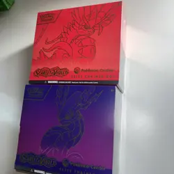 Pokemon Center Exclusive Scarlet and Violet Base ETB Set of 2 - Brand New Sealed - Image 2