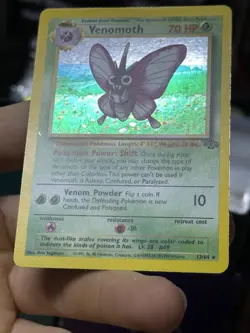 Vaporeon 12/64 Venomoth 13/64 Jungle 1999 Holo Vintage Pokemon Card Lot WOTC - Image 4