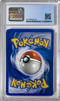 2006 Pokemon Dragon Frontiers EX Ampharos Reverse Holo Delta Species 1/101 CGC 8 - Image 2