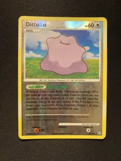 Pokemon Ditto 27/146 Legends Awakened D&P MP DPBP#156 2008 Reverse Holo Rare - Image 2