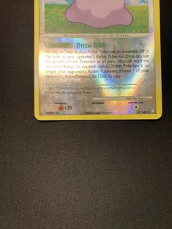 Pokemon Ditto 27/146 Legends Awakened D&P MP DPBP#156 2008 Reverse Holo Rare - Image 5