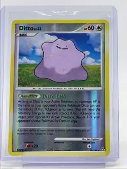 DITTO LV. 33 2008 POKEMON D & S LEGENDS AWAKENED REVERSE HOLO 27/146 Q2215 - Image 1