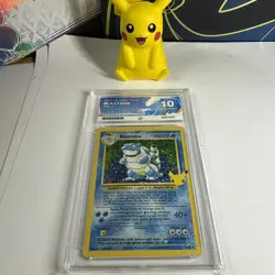 Pokemon Blastoise 2/102 25th English Celebrations 2021 Classic ACE 10 Gem Mint - Image 1