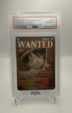 Monkey.D.Luffy (Wanted Poster) ST01-012 Pillars of Strength Foil - Image 1