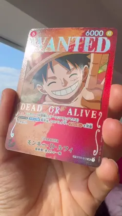 Monkey.D.Luffy (Wanted Poster) ST01-012 Pillars of Strength Foil Japanese - Image 2