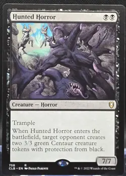 Hunted Horror #758 Commander Legends: Battle for Baldur's Gate Regular Rare - Image 1