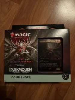 Magic The Gathering Endless Punishment Duskmourn House of Horror Commander Deck - Image 1