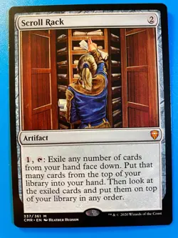 MTG 1x Scroll Rack Commander Legends Legacy Magic the Gathering Card x1 NM - Image 1