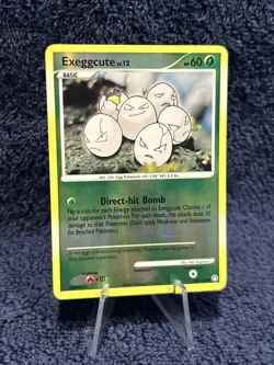 Pokemon Card D&P Mysterious Treasures Reverse Holo Exeggcute 82/123. - Image 3