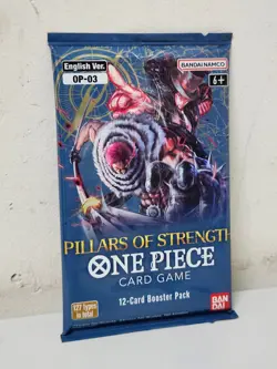 One Piece Card Game - OP-03 Sealed Booster Pack Pillars Of Strength English TCG - Image 1