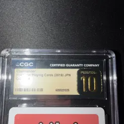 CGC 10 Pristine Charmander Old Maid 2019 Japanese Pokemon Card - Image 3