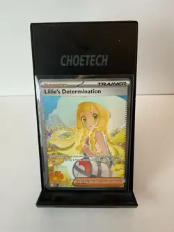 Lillie’s Determination SIR 184/132 Secret Rare Pokemon Card (Mega Evolution) - Image 1