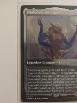 Zhulodok, Void Gorger Commander Masters Foil Etched THICK CARD Commander - Image 3