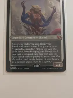 Zhulodok, Void Gorger Commander Masters Foil Etched THICK CARD Commander - Image 4
