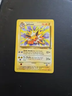 Pokemon TCG Jolteon Jungle 20/64 Regular Rare Non-Holo Card - Image 1