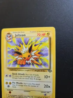 Pokemon TCG Jolteon Jungle 20/64 Regular Rare Non-Holo Card - Image 4
