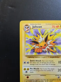 Pokemon TCG Jolteon Jungle 20/64 Regular Rare Non-Holo Card - Image 5