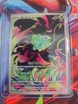 Pokemon TCG Bulbasaur Card 133/132 IR Mega Evolutions Near Mint Condition - Image 1