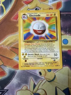 Electrode - 21/102 - Pokemon Base Set Unlimited Rare Card WOTC - Image 1