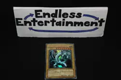 Blue-Eyes White Dragon LOB-EN001 Yu-Gi-Oh! Trading Card Game TCG Super RARE HTF - Image 1